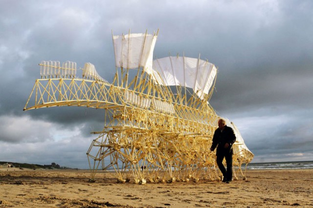 These Tremendous Skeletons Move By Themselves Using Wind Force