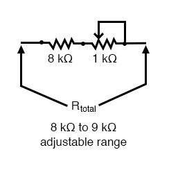 adjustment range example