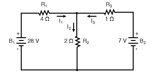 branch current-method-junction-of-wires-circuit
