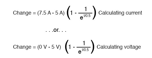 calculating current and voltage
