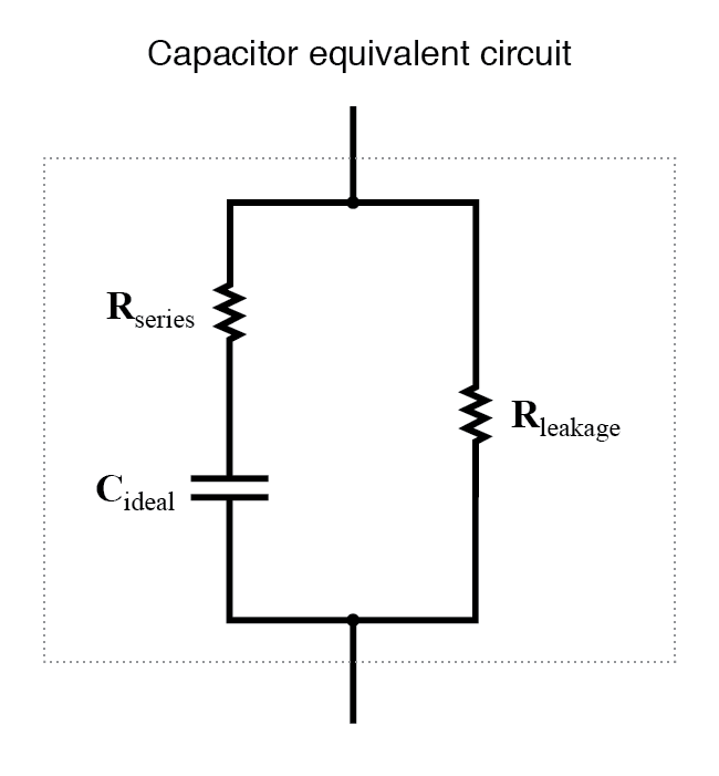 capacitor equivalent circuit