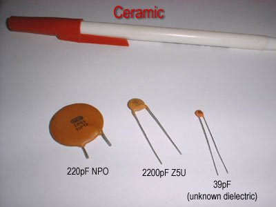 ceramic type capacitor