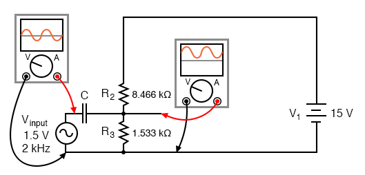 Combined AC and DC circuit.