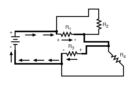 complex circuit diagram short loop