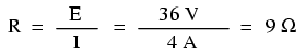 current flow resistance equation