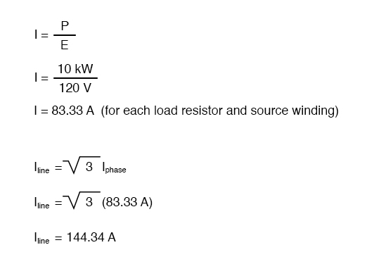 current phase circuit equation