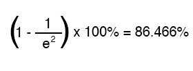 determining the precise percentage equation