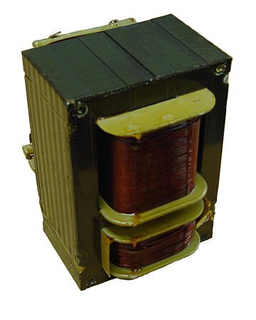 Example of a gas-discharge lighting transformer.