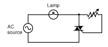 This circuit with the gate to MT2 does function.