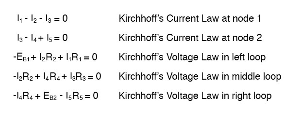 kirchhoffs current and voltage law