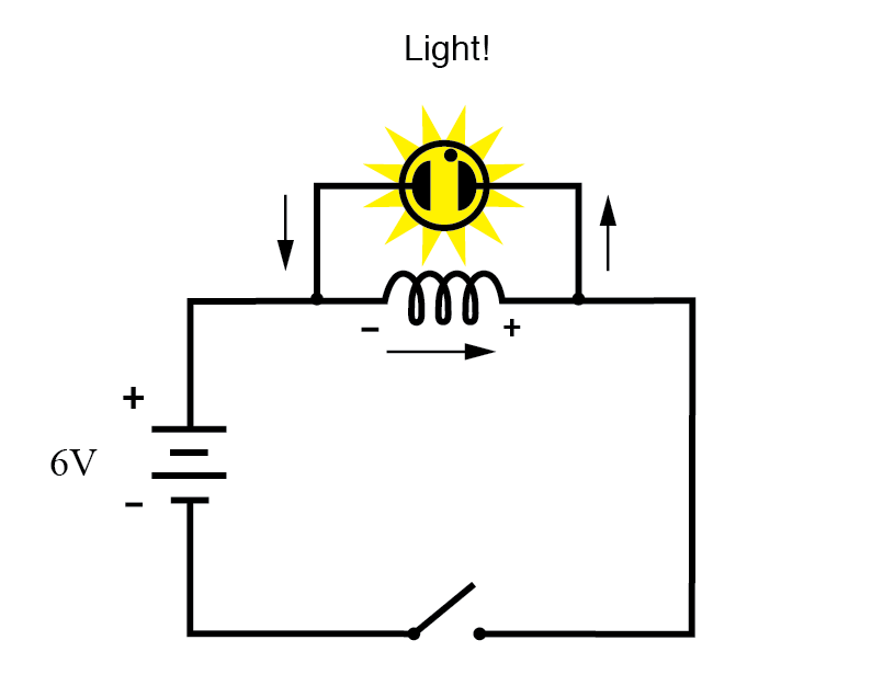 neon lamp circuit current