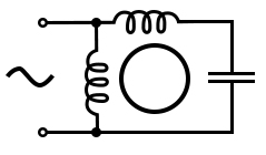 Permanent-split capacitor induction motor