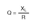 quality factor equation