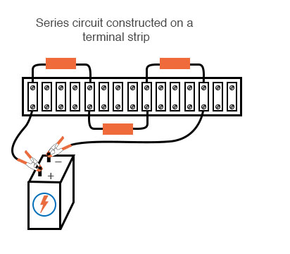 series circuit construction terminal-strip