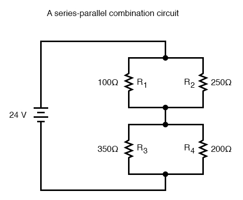 series parallel combination circuits image two