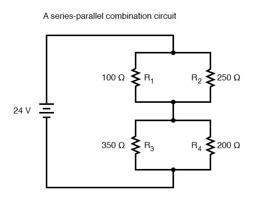 series parallel comination circuit