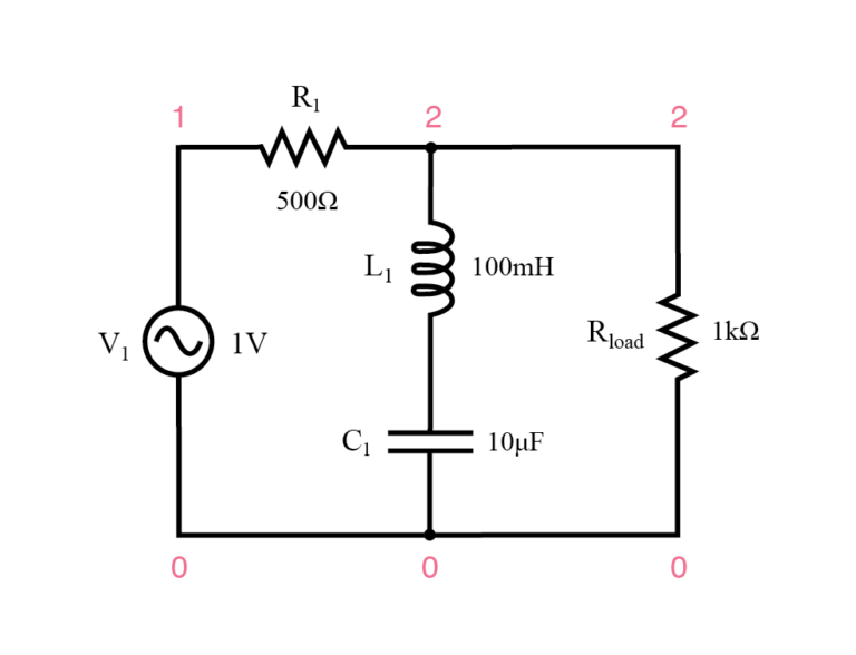 Series resonant band-stop filter. | TechnoCrazed