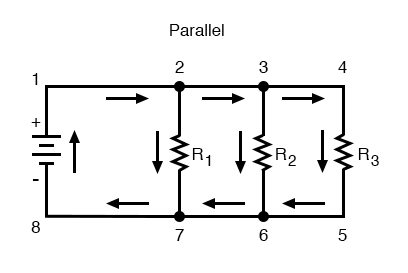 simple parallel circuit image one