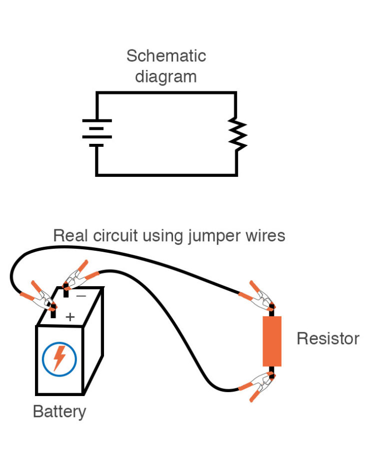 single battery single resitor circuit | TechnoCrazed