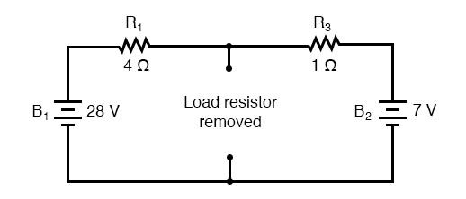 thenin equivalent circuit diagram
