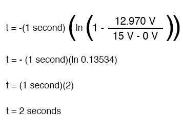 universal time constant solving