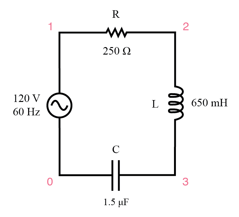 use spice to verify figures for the circuit